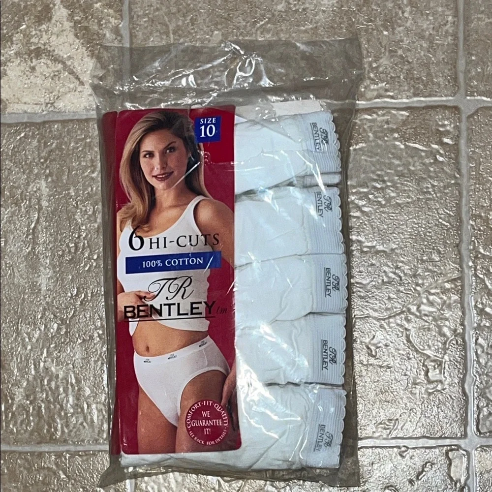 Bentley White Hi-Cut Briefs Pack - Picture 1 of 5